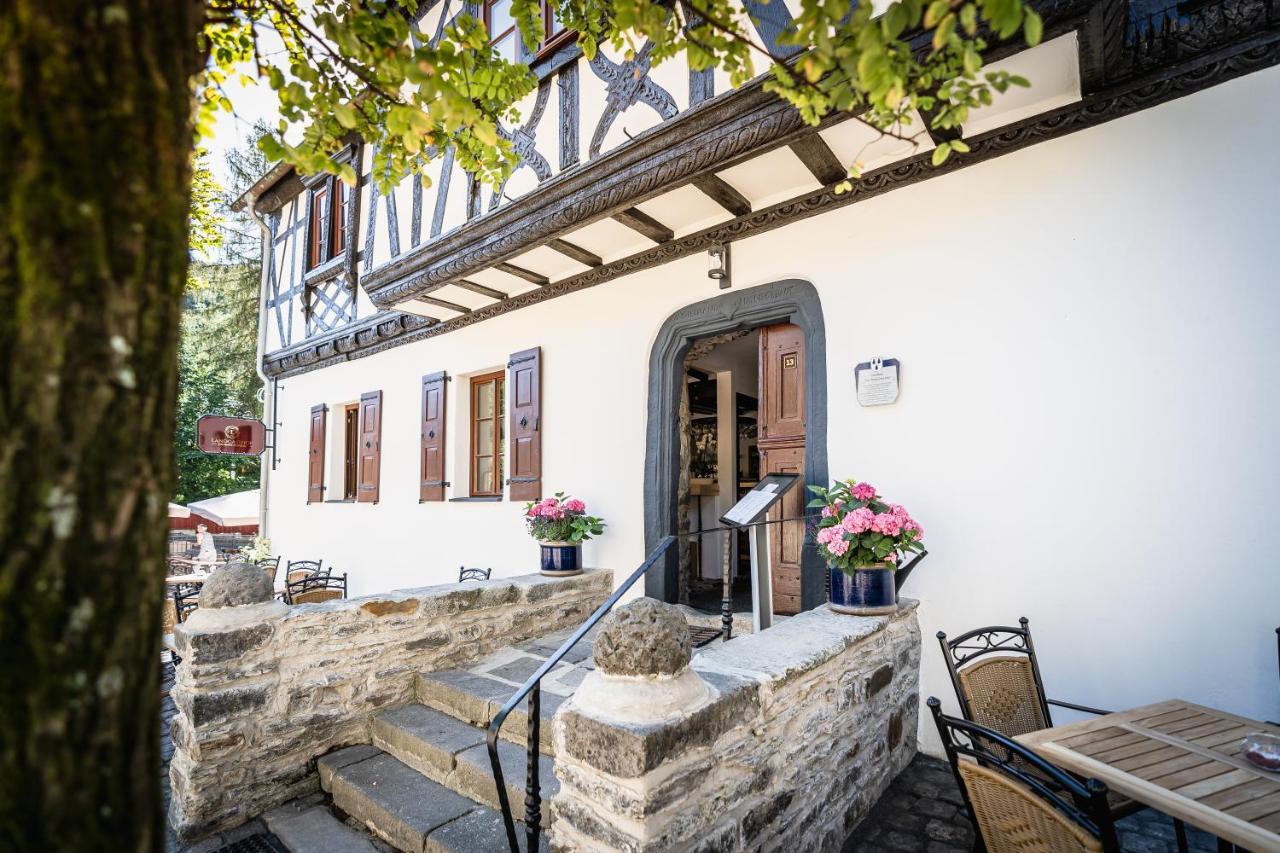 Landgasthof Zur Burg Grenzau Höhr-Grenzhausen Dış mekan fotoğraf